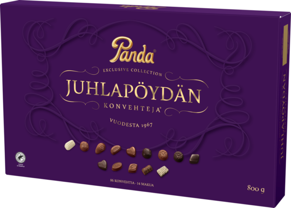 Panda Juhlapöydän Konvehteja 800 g