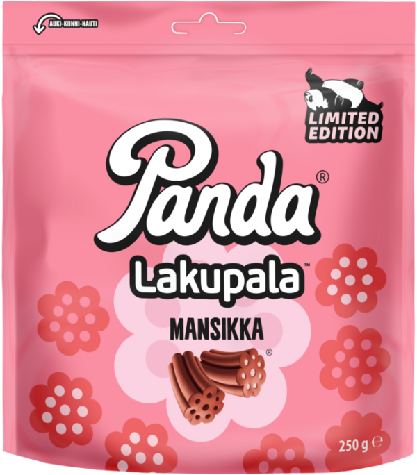 Panda Lakupala mansikka 250 g