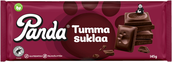 Panda  Tumma suklaa 145 g