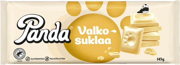Panda Valkosuklaa 145 g