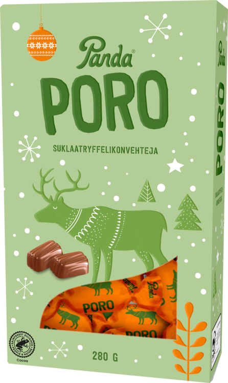 Panda Poro suklaatryffeli konvehteja 280 g
