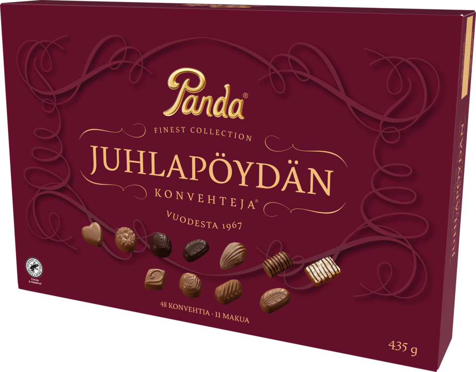 Panda Juhlapöydän konvehteja 435 g