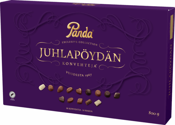 Panda Juhlapöydän Konvehteja 800 g