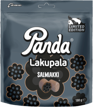 Panda Lakupala Salmiakki 180 g